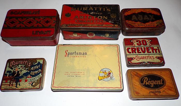 Boites cigarettes